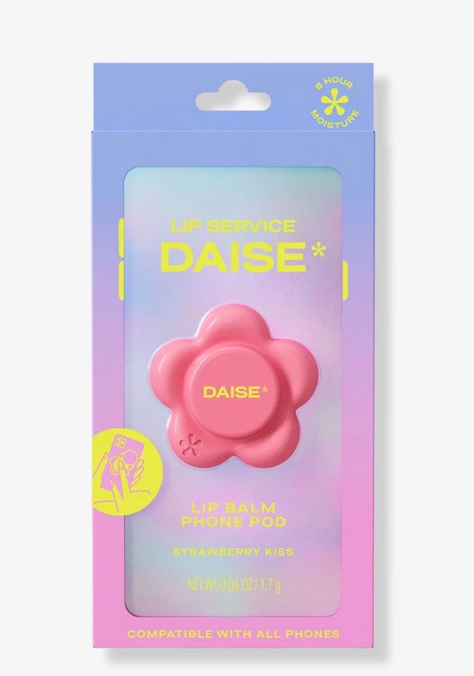 🍓 DAiSE Lip Service Lip Balm Phone Pod Strawberry Kiss 1.7 g