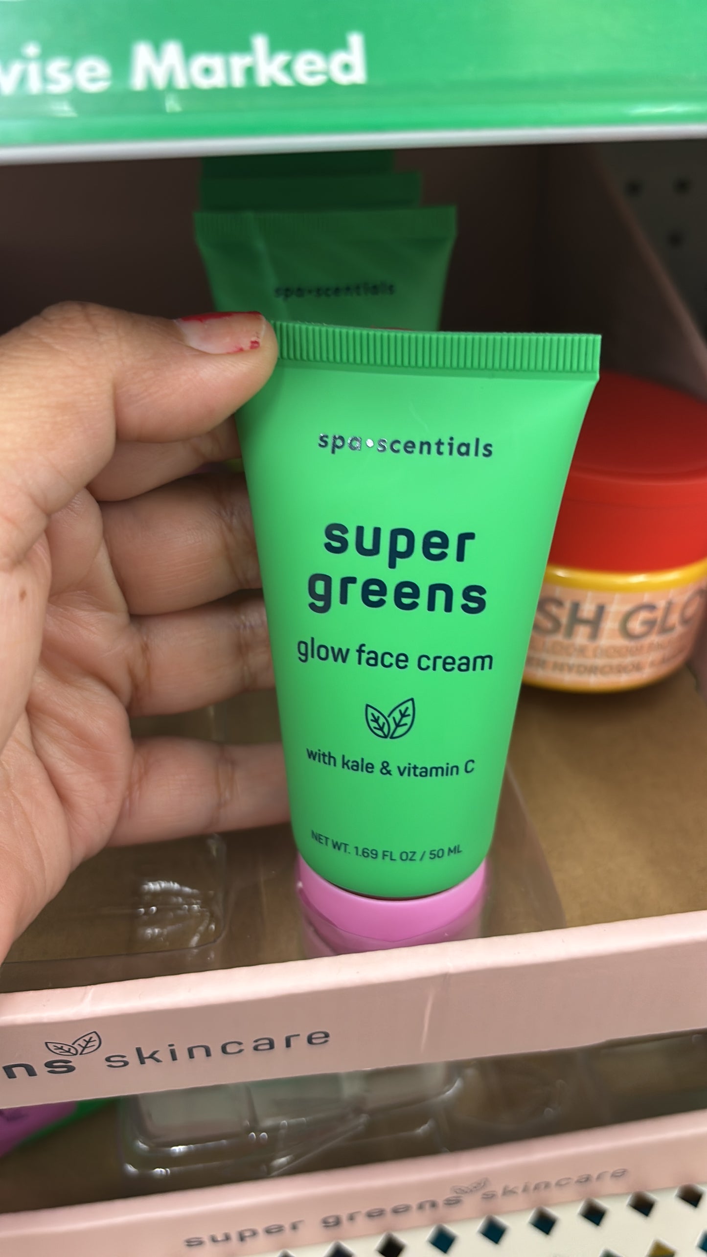 Súper greens Glow FAce Cream