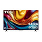 TCL Clase de 55" Serie S41CG 4K UHD LED Smart Google TV (Edición Limitada) - Dolby Vision HDR y Dolby Atmos, Asistente de Google y Amazon Alexa Compatible con Control Remoto por Voz - 55S41CG