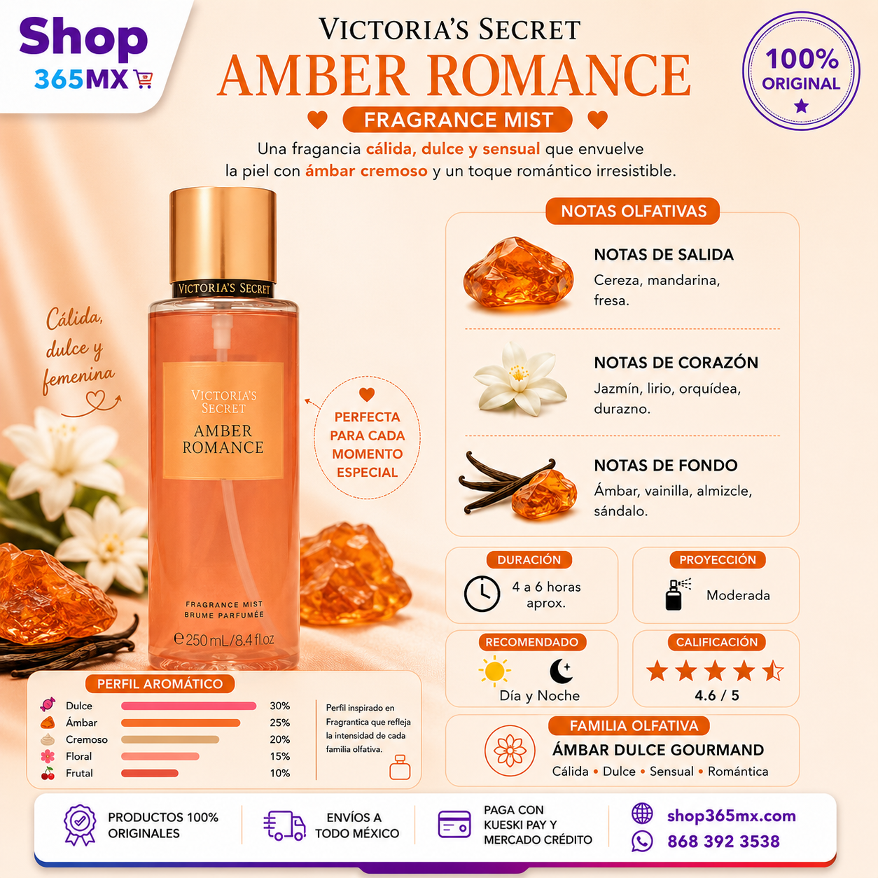 Amber Romance de Victoria’s Secret