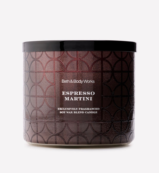 Bath & Body Works Espresso Martini Vela 3 Mechas 411 g