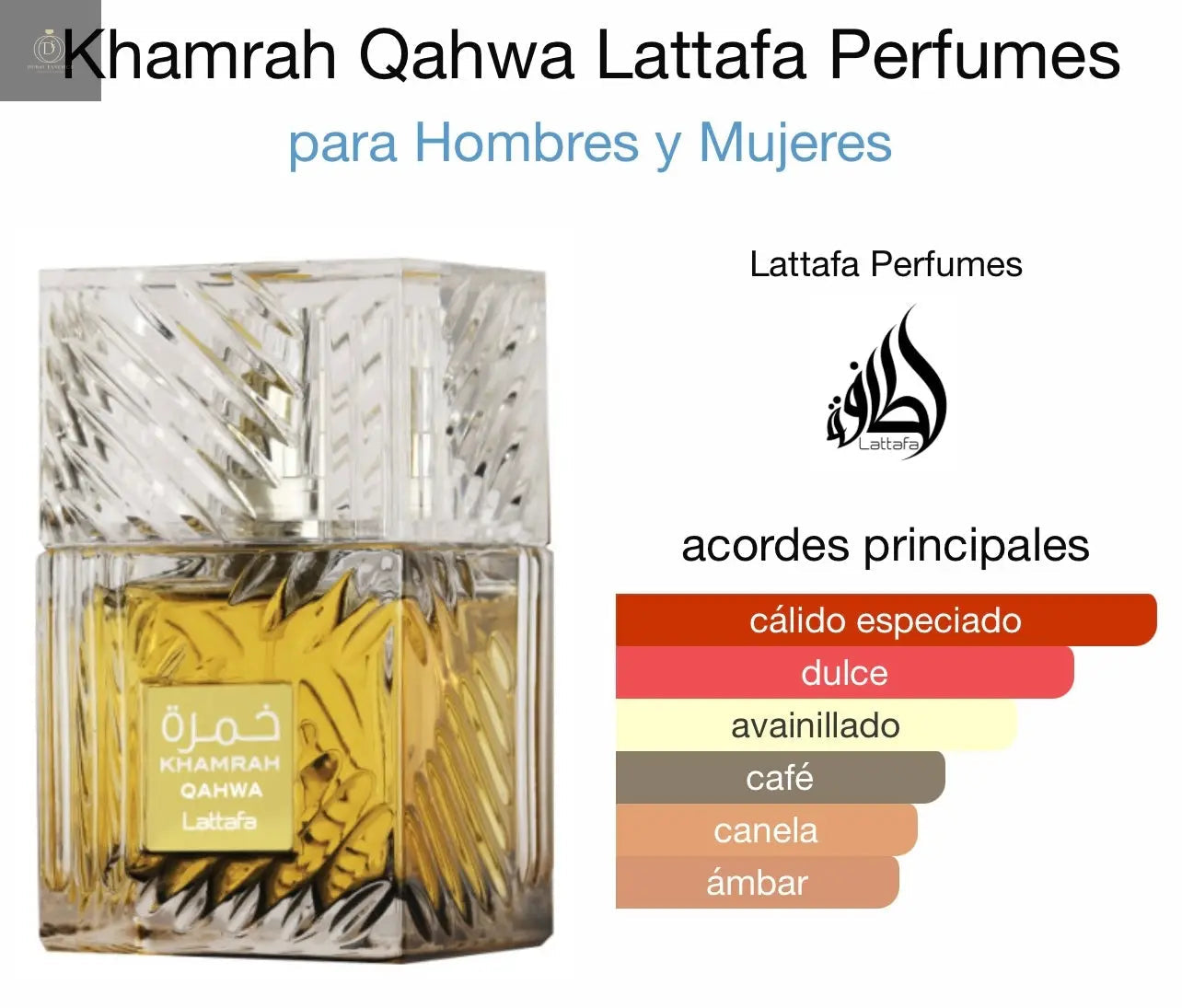 LATTAFA KHAMRAH DUKHAN U EDP 100ML