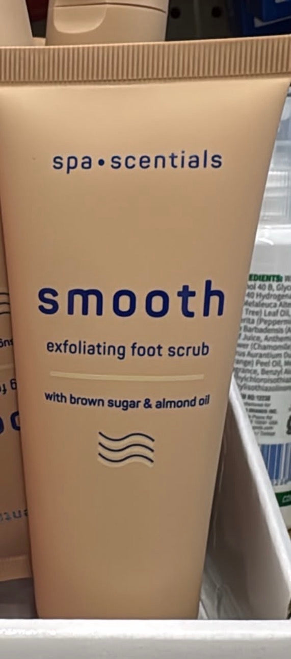 Spa scentials Smooth Exfoliating Foot scrub