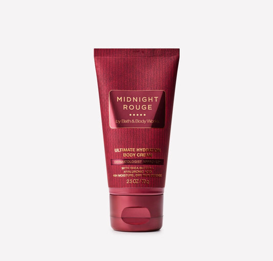 Bath & Body Works Midnight Rouge Body Cream Mini 70 g | Crema Corporal Hidratante