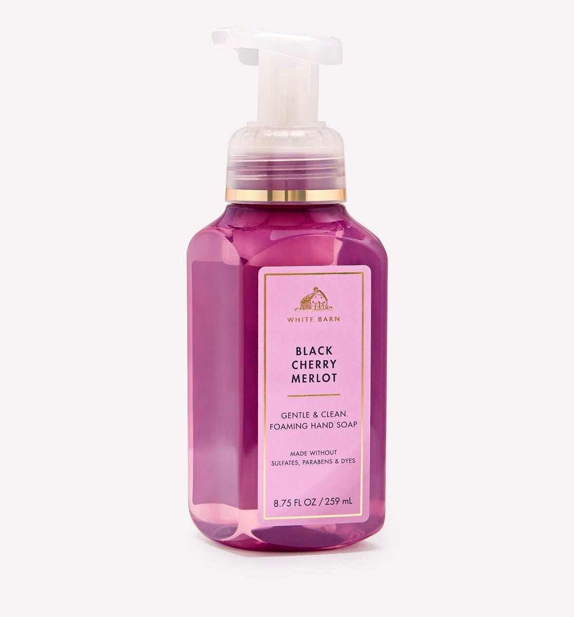 Bath & Body Works Black Cherry Merlot Jabón Espumoso para Manos 259 ml