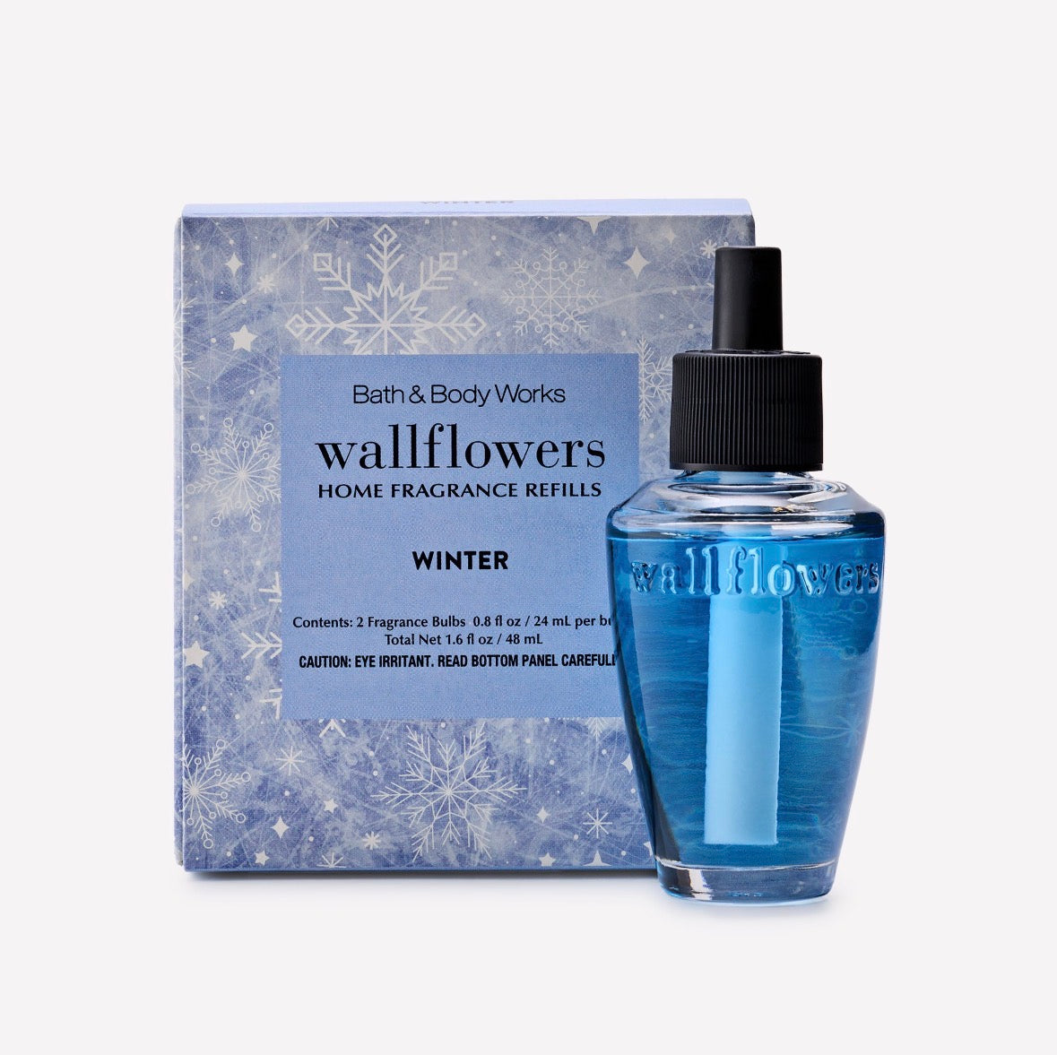 ❄️💙 Bath & Body Works Wallflowers Winter – Pack de 2 Repuestos Aromáticos
