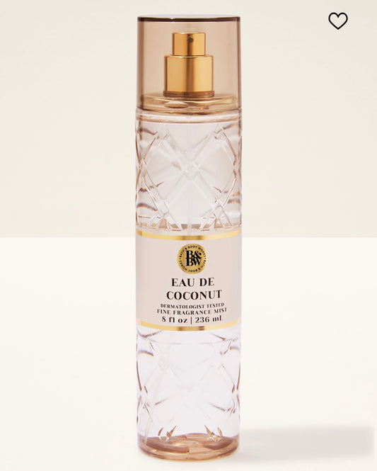 BATH & BODY WORKS Eau De Coconut  Body Mist 236ml