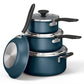 Tramontina Primaware Juego de Utensilios de Cocina Antiadherentes de 18 Piezas Azul