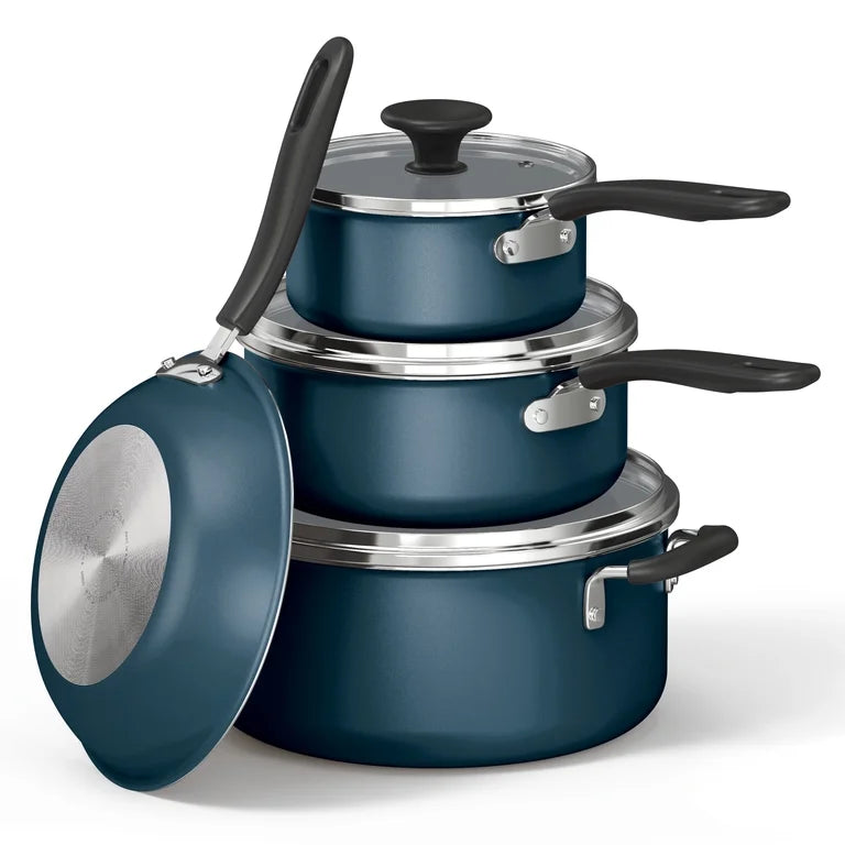 Tramontina Primaware Juego de Utensilios de Cocina Antiadherentes de 18 Piezas Azul