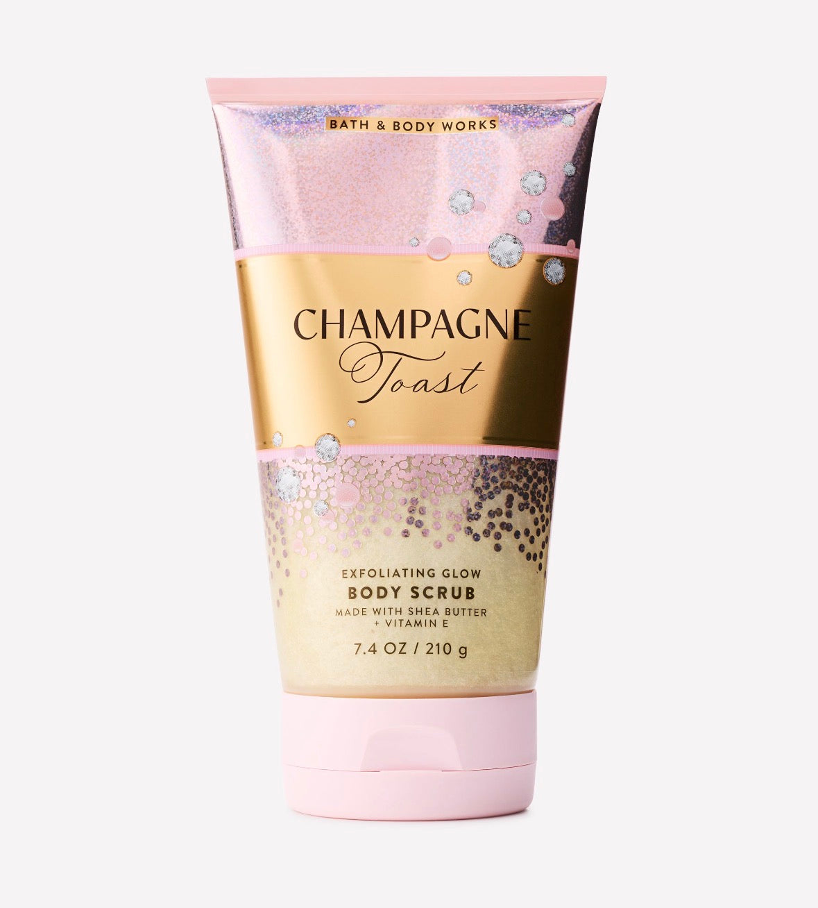 Bath & Body Works Champagne Toast – Exfoliante Corporal Glow 210 g
