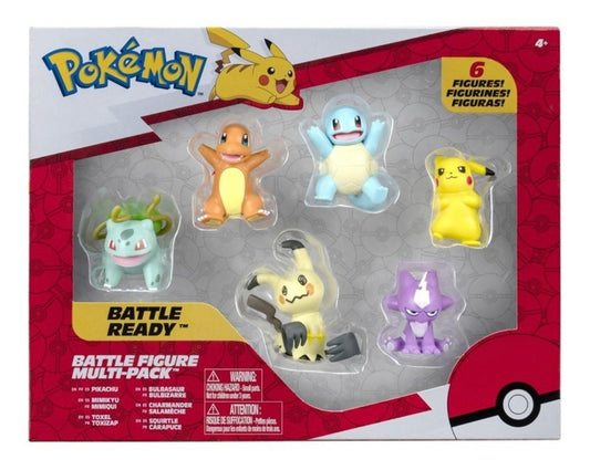 Pokemon Beattle Ready Múltiple-Pack 6Pzas