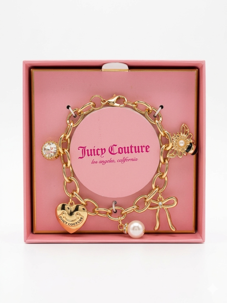 Juicy Couture: Charm Bracelet "Golden Icons" Edition
