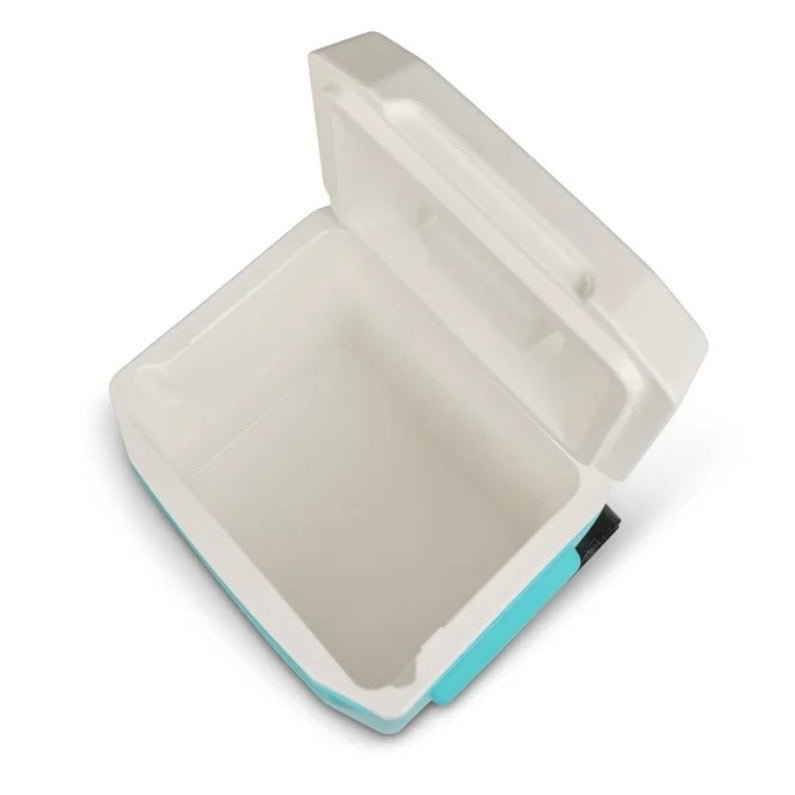 Igloo Hielera Rígida de 16 QT Laguna con Ruedas, Azul Aqua
