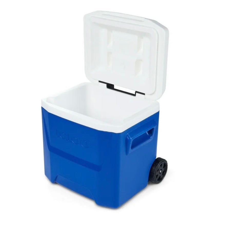 Igloo Hielera Rígida de 16 QT Laguna con Ruedas, Azul