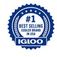 Igloo Hielera Rígida de 16 QT Laguna con Ruedas, Azul