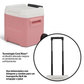 Igloo Hielera Nevera de 16 QT Laguna con Ruedas, Rosa Coral