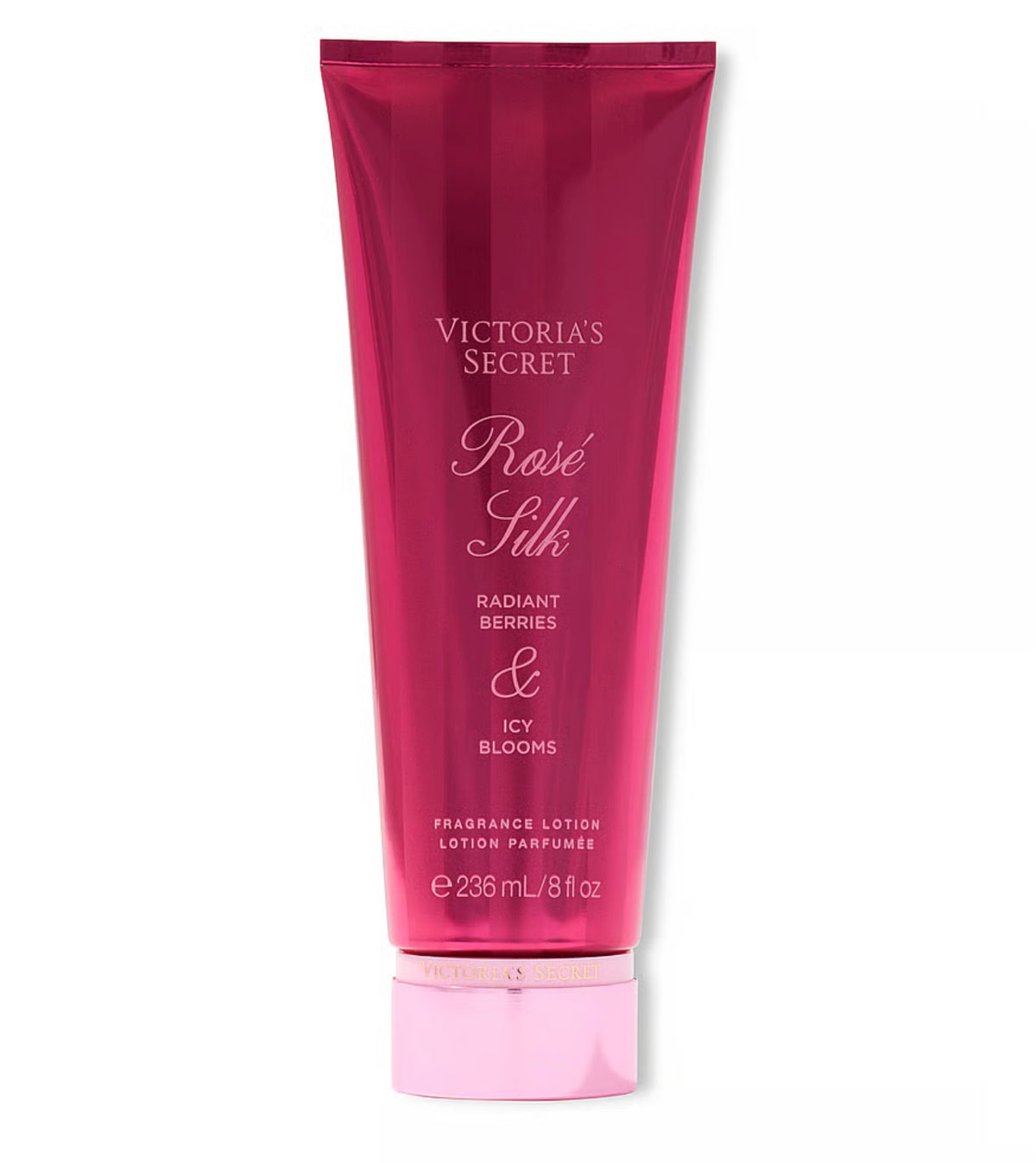 Victoria’s Secret Rosé Silk – Loción Corporal Perfumada, 236 ml