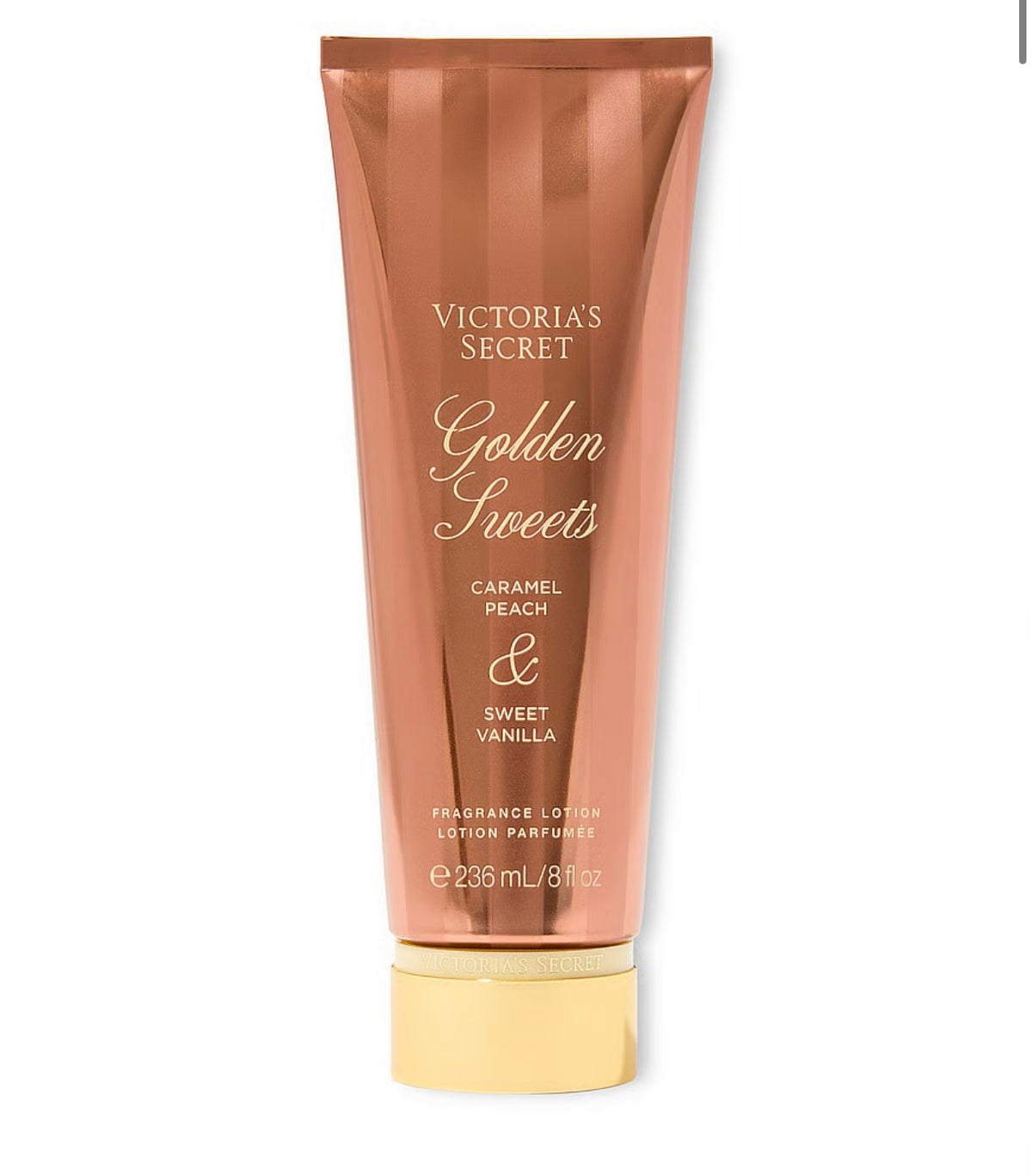 Victoria’s Secret Golden Sweets – Loción Corporal Perfumada, 236 ml