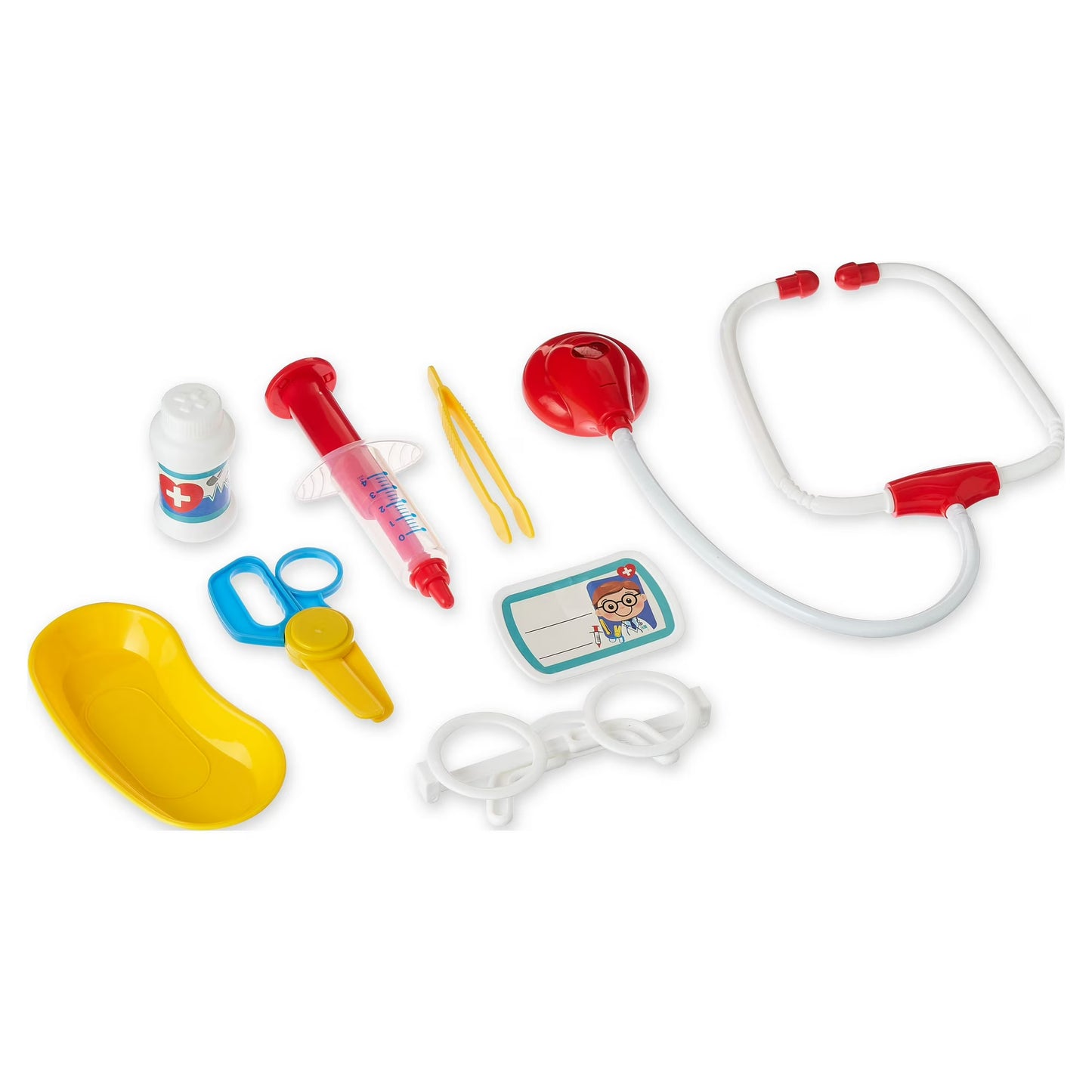Kid Connection Doctor Funda, 9 Piezas, Juguetes de Plástico para Niños Pequeños