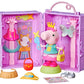 Peppa Pig Peppa's Juego de Armario de Disfraces Muñeca de 6", 14 Accesorios, Juguetes Preescolares