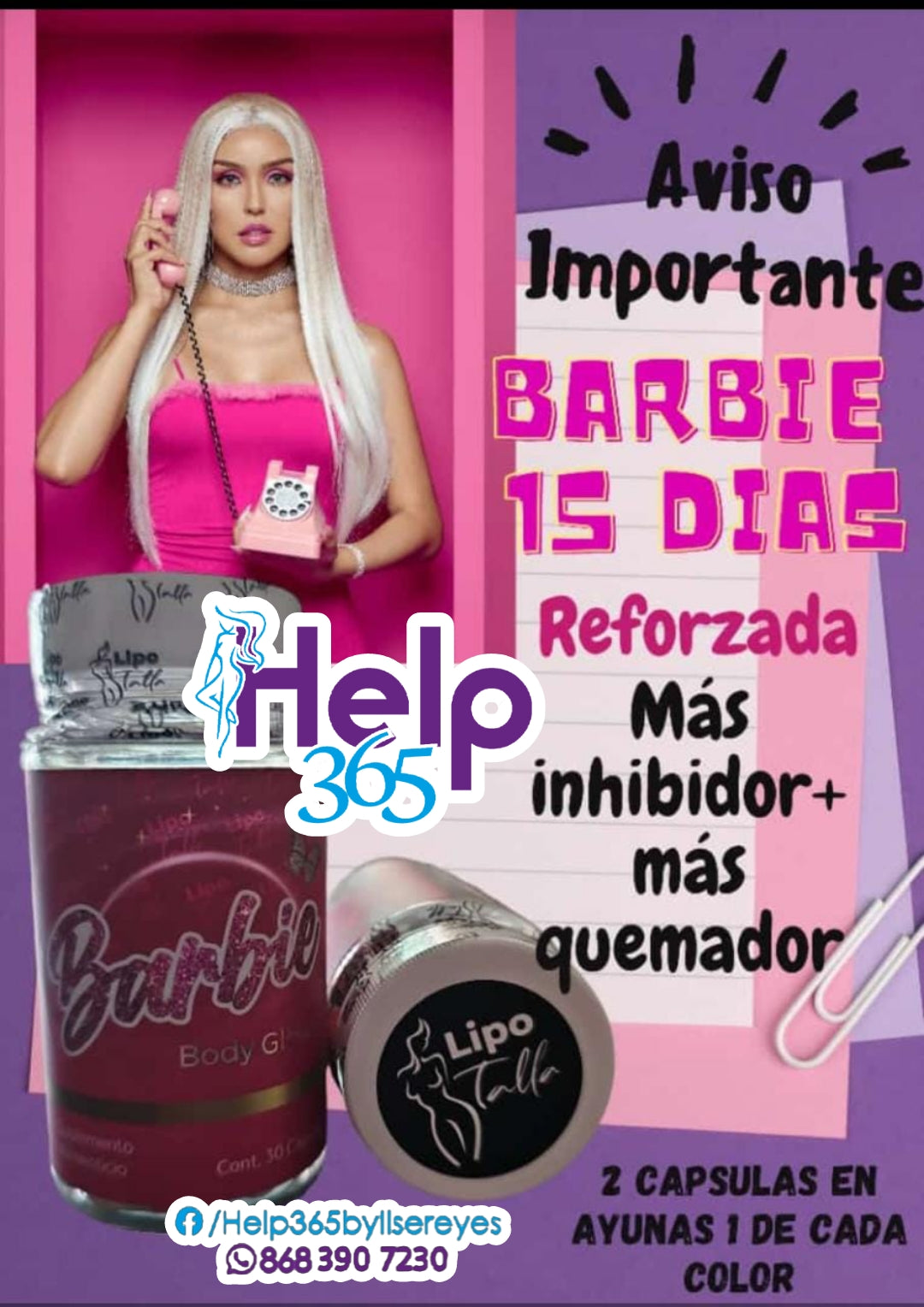 Barbie's Body Glow Reforzada