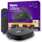 Roku Ultra 2024 Dispositivo de Transmisión 4K HDR10 Dolby Vision y Atmos  Control Remoto por Voz Retroiluminado Recargable  TV Gratuita y en Vivo