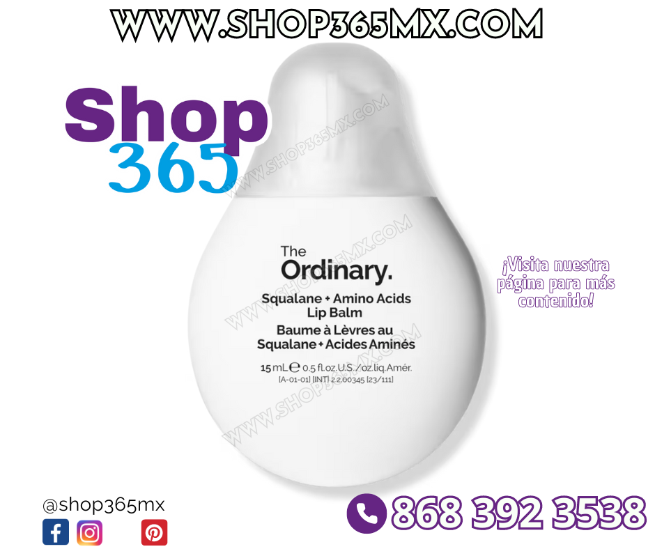 Bálsamo labial hidratante con escualano y aminoácidos THE ORDINARY