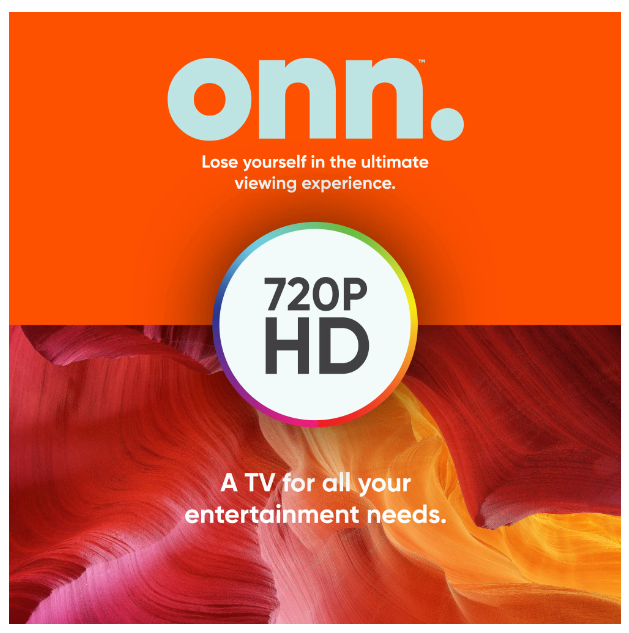 Onn.32" Roku TV Led HD 720P