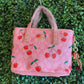 A BOLSA COACH ROSA CON LLAVERO CEREZAS