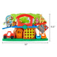 Kid Connection Animal Zoo Set de Juego, 22 Piezas