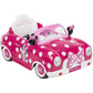 Auto de Paseo a Batería Huffy Disney Minnie Mouse de 6 V, para Niños a Partir de 3 Años - Rosa, una Unidad