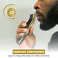 Wahl T-Pro Plus, USB Rechargeable Battery Trimmer, Gold with Rubber Grips - 3028171