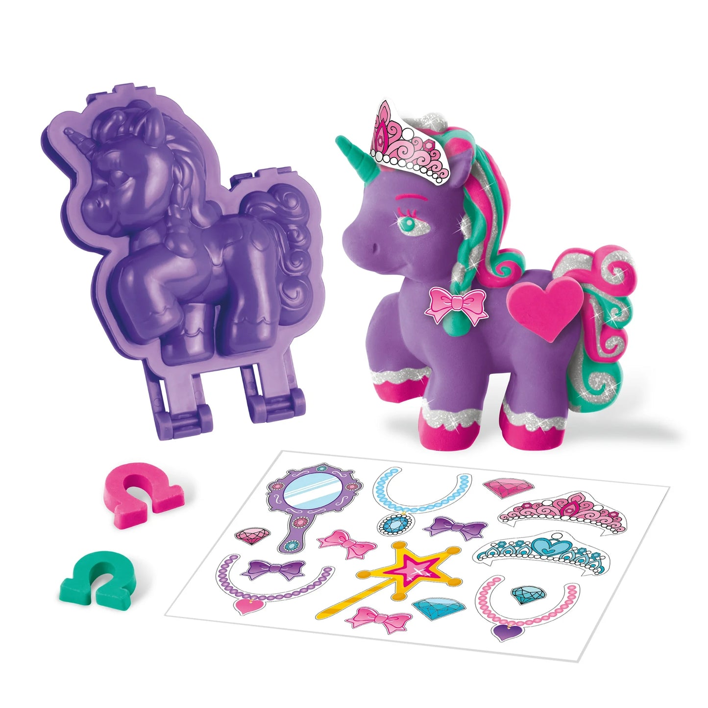 Softee Dough Cra-Z-Art Pony y Unicornio 1 Kit de Masa Multicolor, para Niños de 3 Años en Adelante