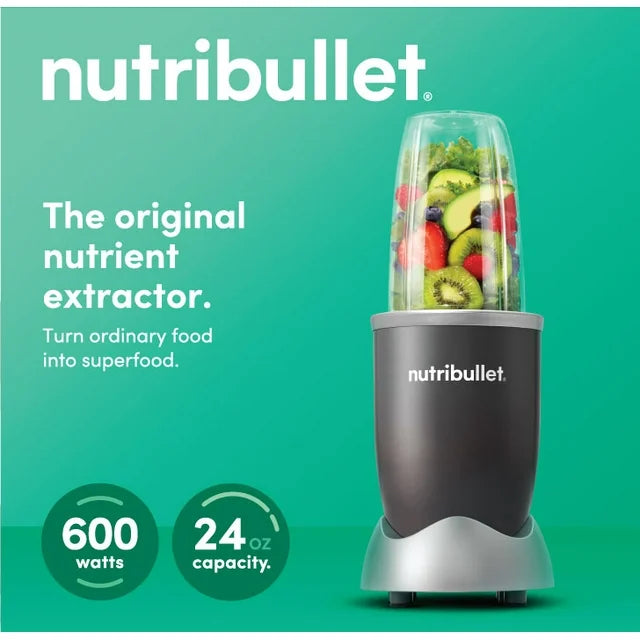 NutriBullet Batidora de 600 Vatios, 6 Piezas