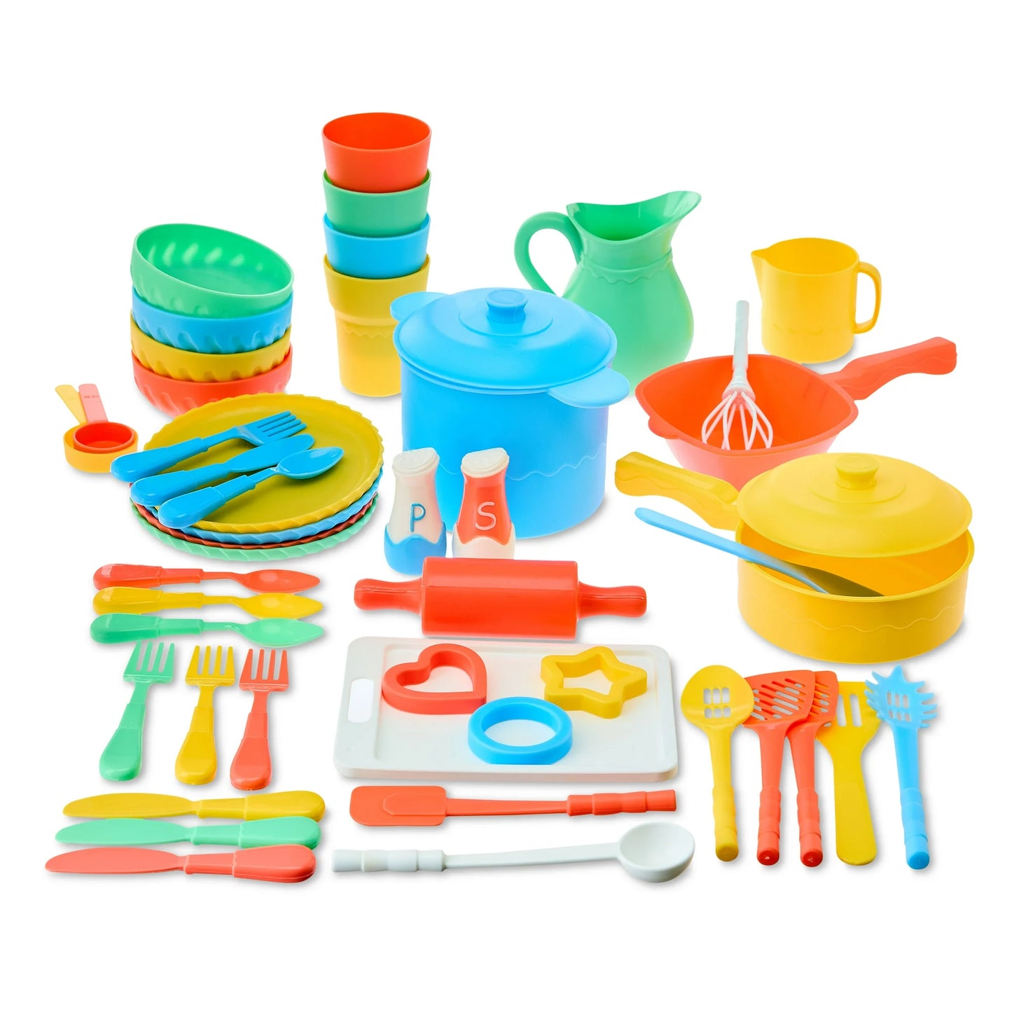 Kid Connection Chef en una Cesta: Juego de Simulación para Niños Pequeños, a Partir de 3 Años, Plástico, Varios Colores