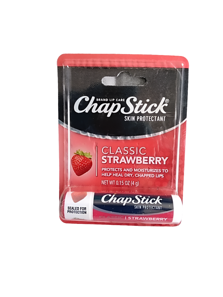 Lip strawberry chap stick