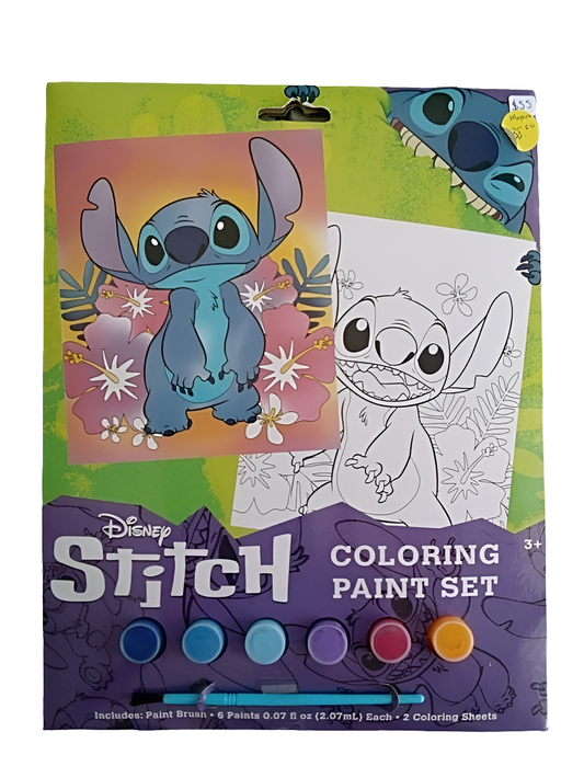 Set de pintura lilol y stitch