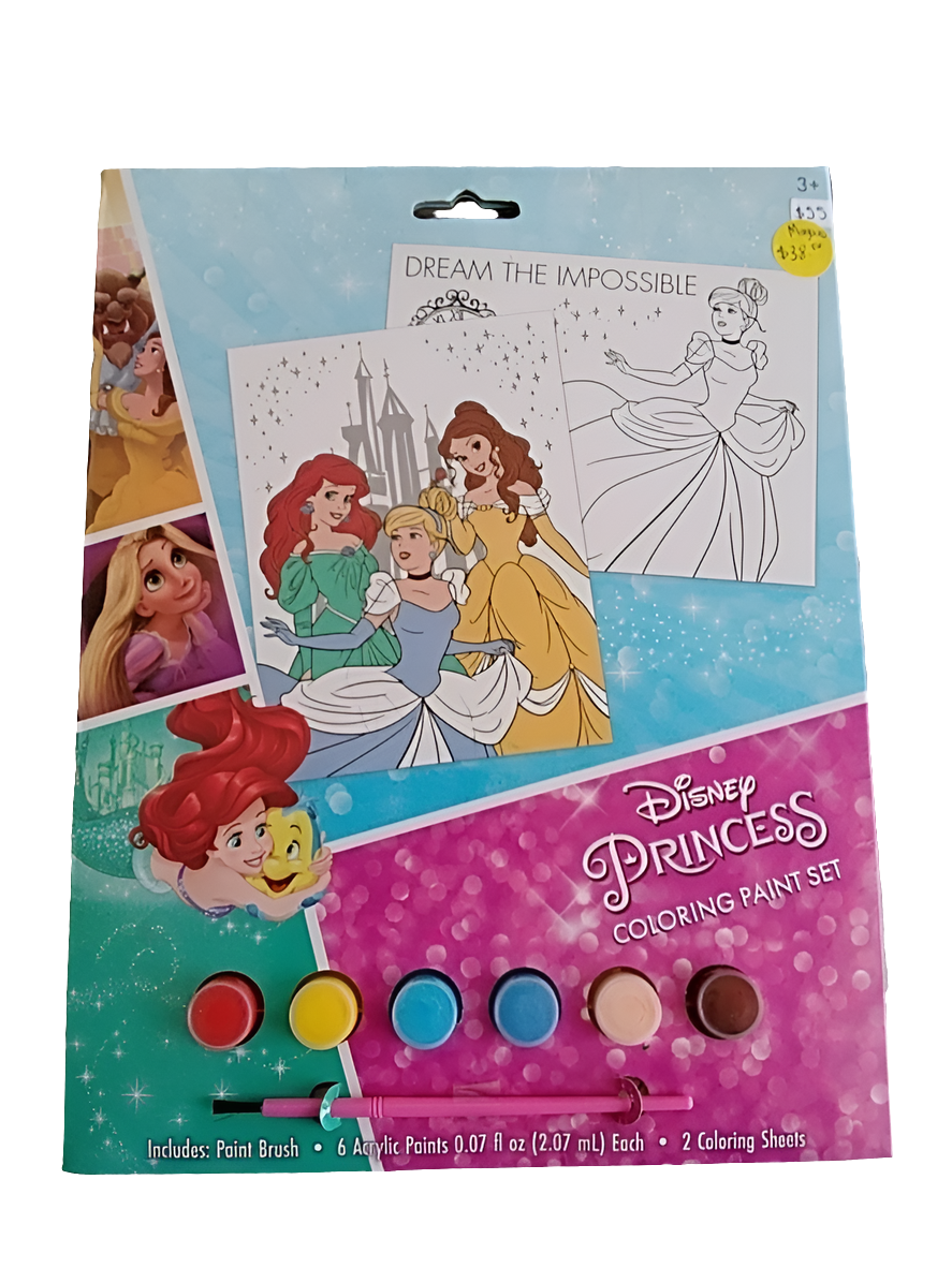 Setde pinturas Disney princesas