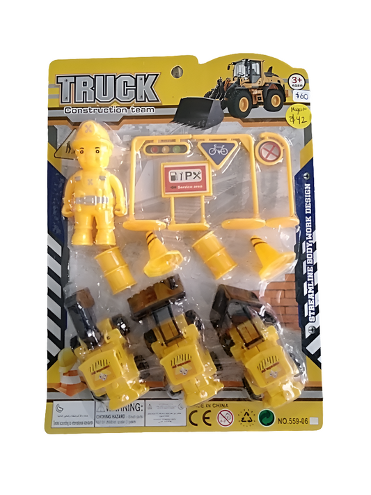 Truck construction toy