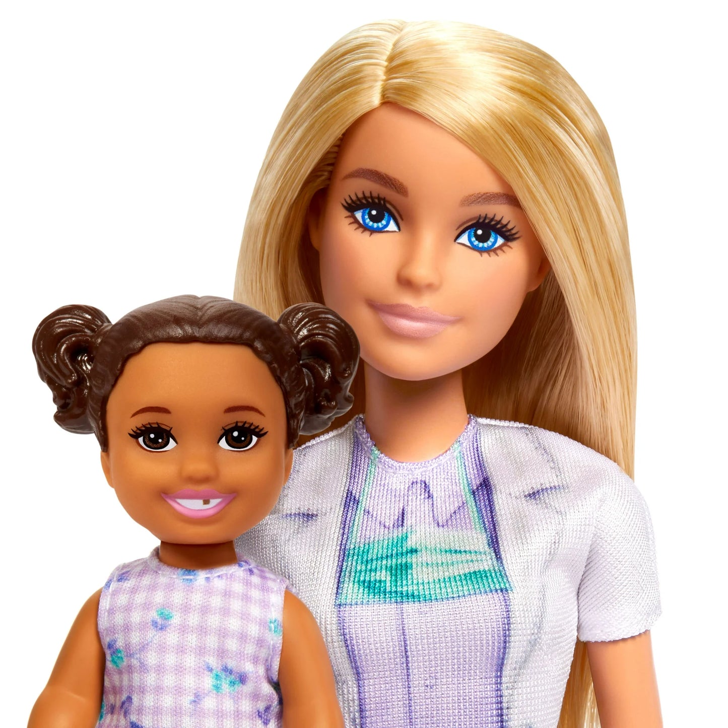 Barbie Muñeca de Dentista con Muñeca Rubia, Muñeca de 1 Niño, Muebles y Accesorios de Médico