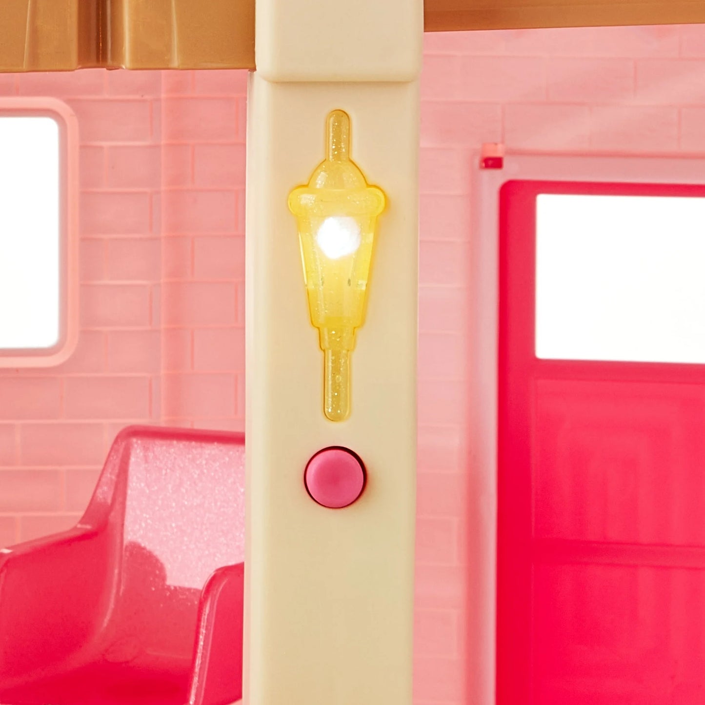 Kid Connection Juego de Casa de Muñecas para Fiestas en la Piscina para Mayores de 3 Años, 44 Piezas