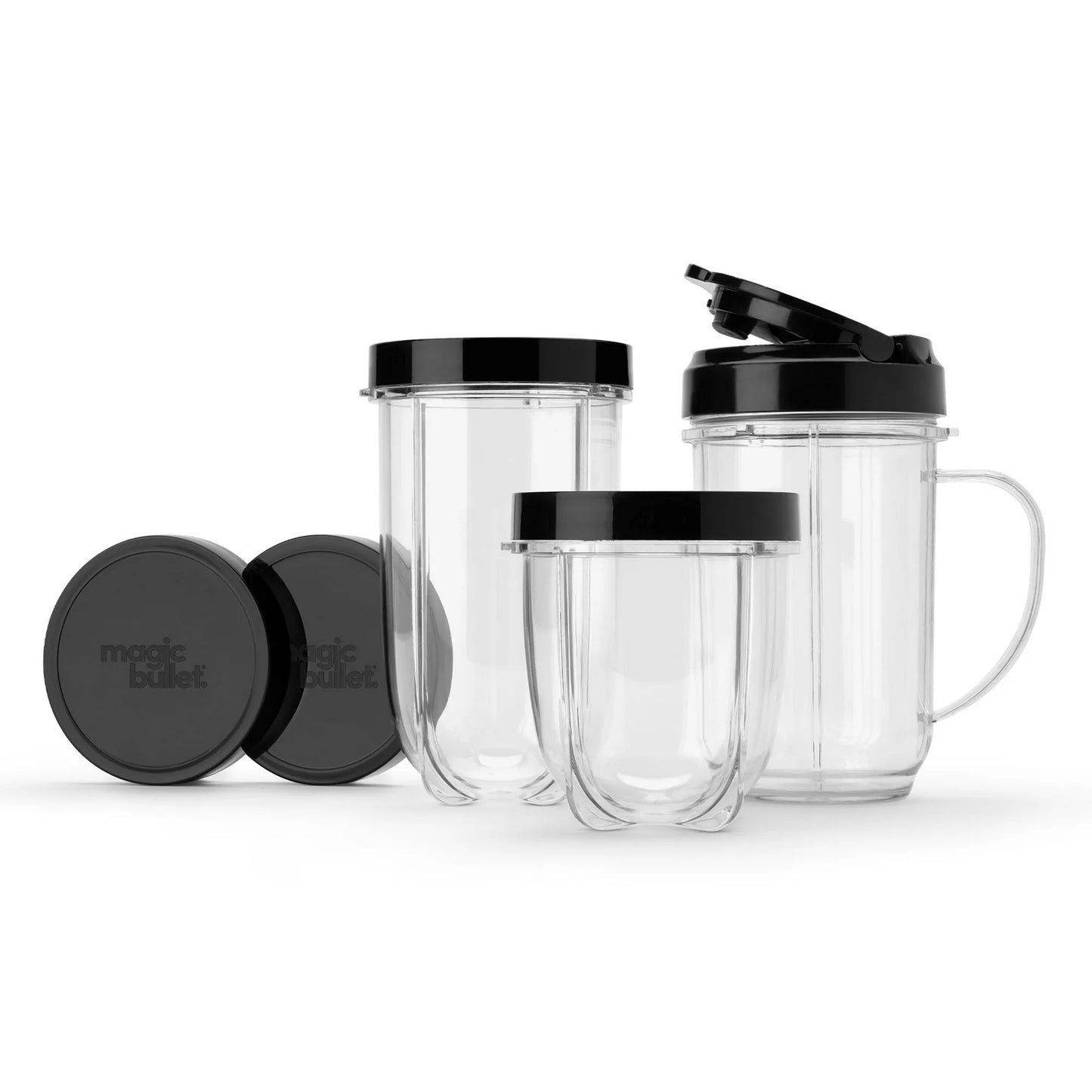 Magic Bullet Batidora Personal de 11 Piezas MBR-1101 – Plata / Negro