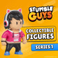 Caja de Lujo con 6 Figuras Coleccionables Oficiales de Stumble Guys