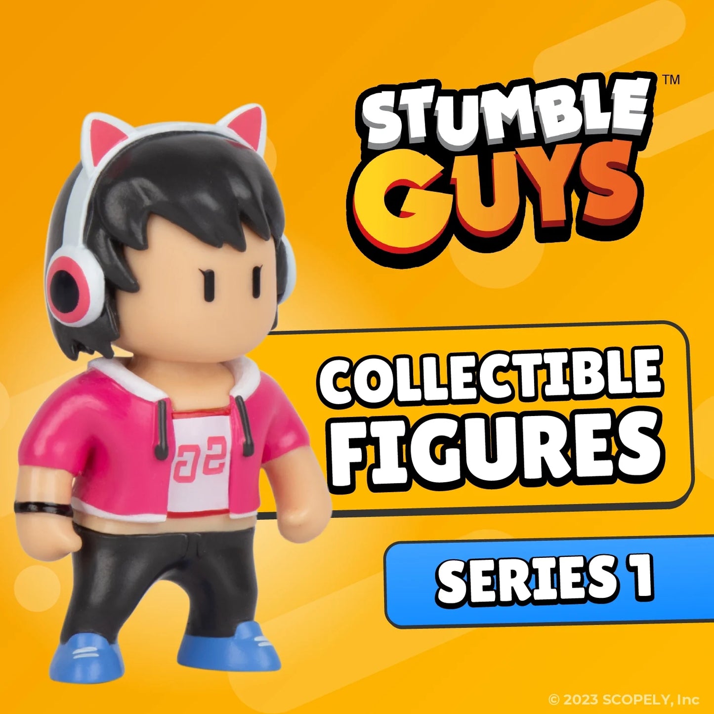 Caja de Lujo con 6 Figuras Coleccionables Oficiales de Stumble Guys