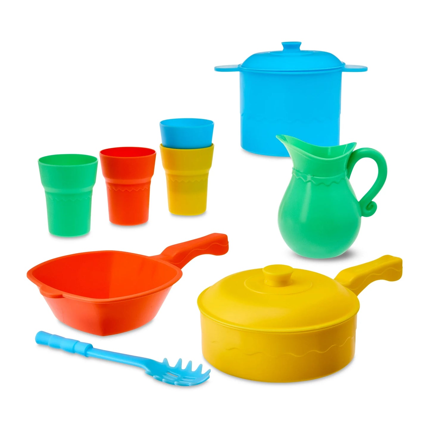 Kid Connection Chef en una Cesta: Juego de Simulación para Niños Pequeños, a Partir de 3 Años, Plástico, Varios Colores