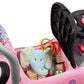 Radio Flyer Auto Creativo 3 en 1 Push Walker & Ride-on con Funciones Interactivas, Rosa