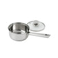 Mainstays Juego de Utensilios de Cocina y Sartenes de Acero Inoxidable Antiadherente de 10 Piezas