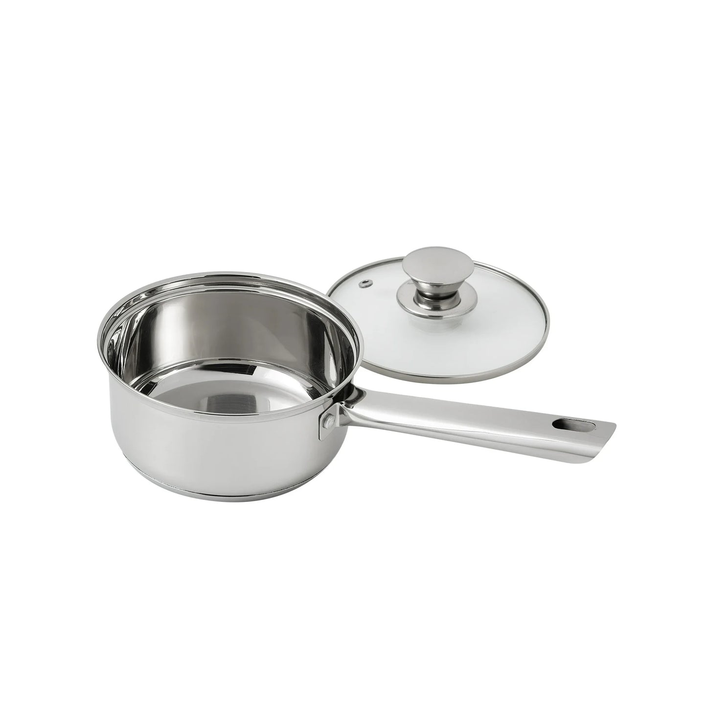 Mainstays Juego de Utensilios de Cocina y Sartenes de Acero Inoxidable Antiadherente de 10 Piezas
