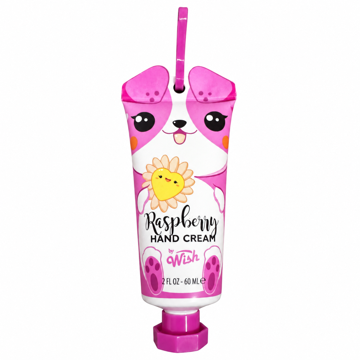 Wish Raspberry – Crema para Manos con Diseño de Perrito, 60 ml