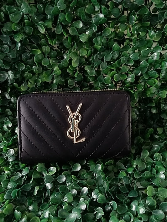 Cartera negra mini dama